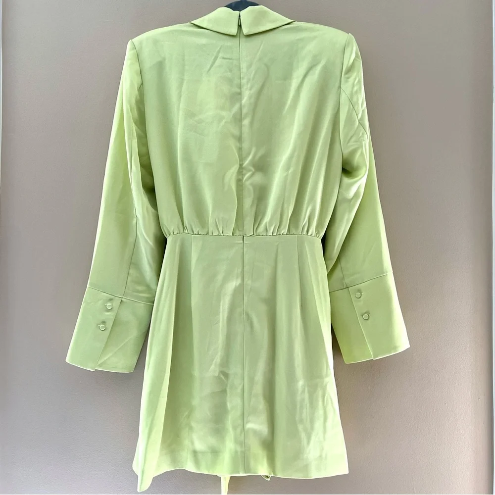 NWT Anthropologie MISHA Tie-Front Mini Blazer Dress - Picture 10 of 16